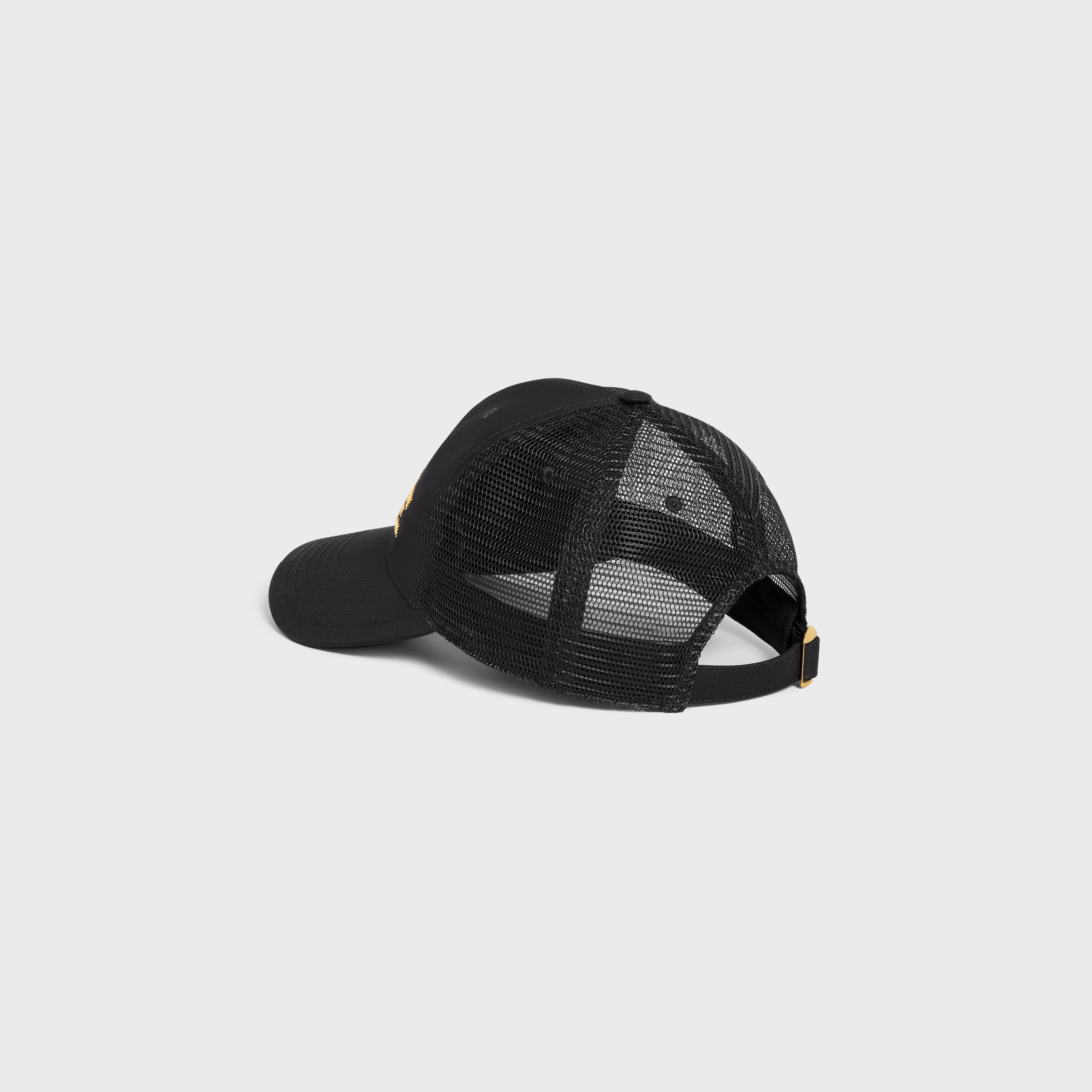 Celine embroidered cotton cap - 4