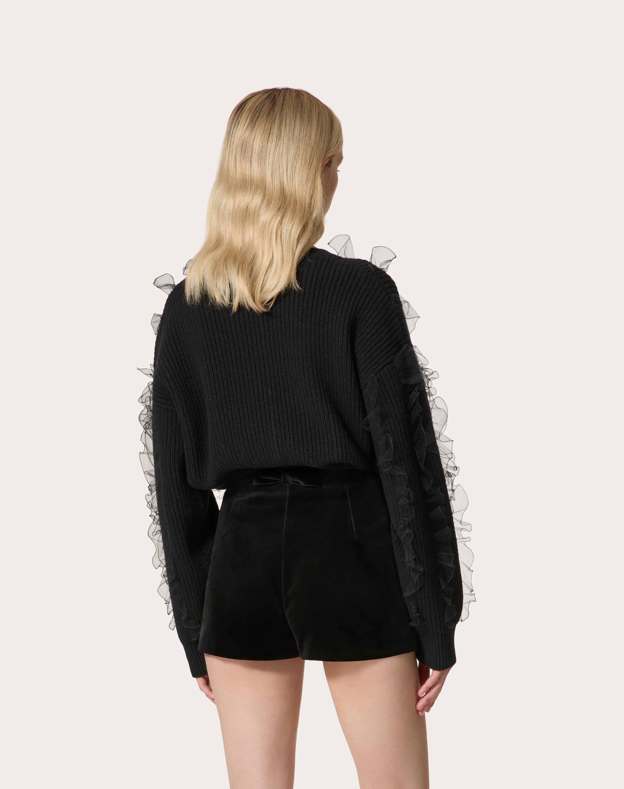 EMBROIDERED WOOL SWEATER - 4