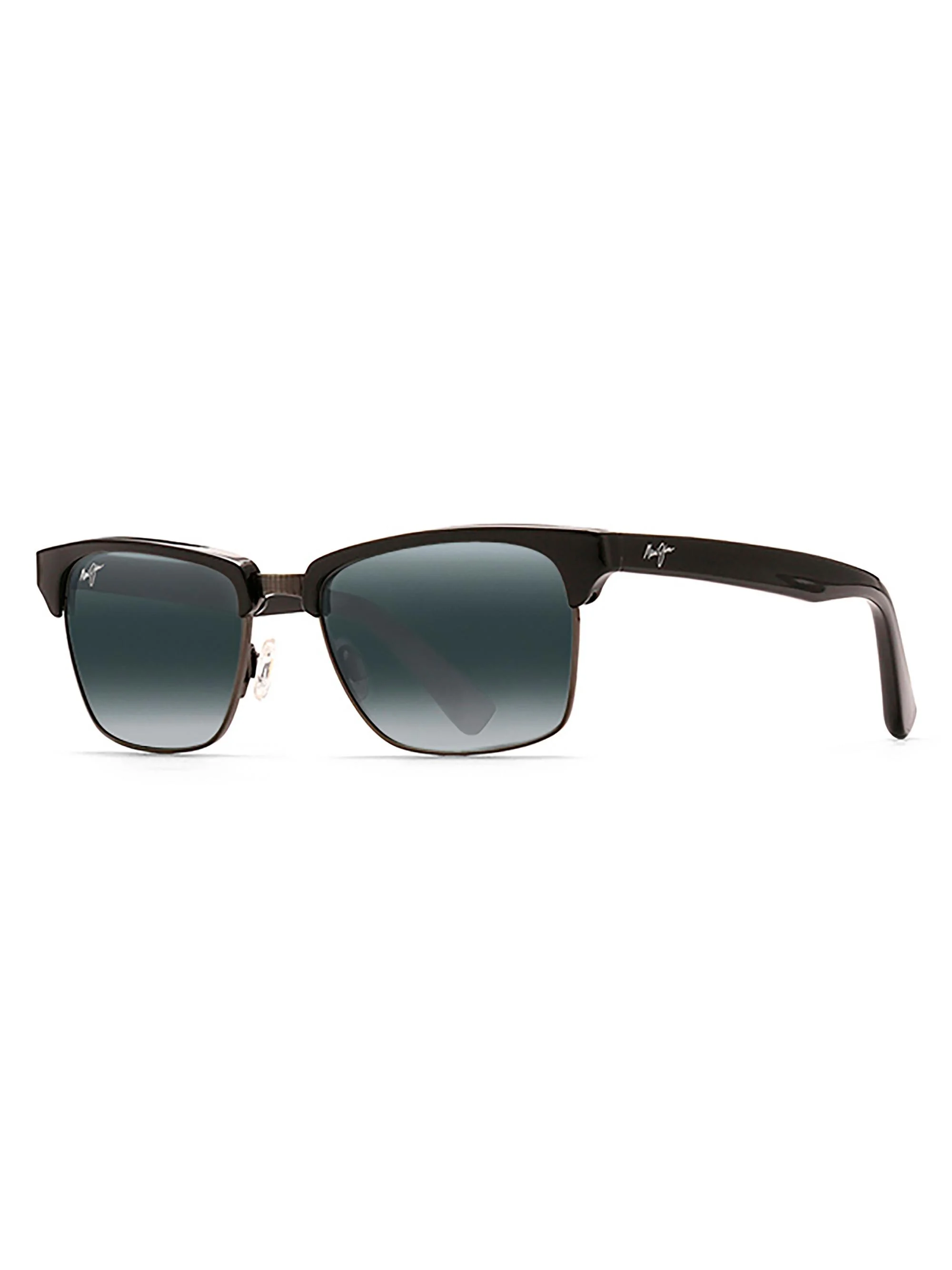 Men's Kawika 54MM Square Sunglasses - Black Grey - 1