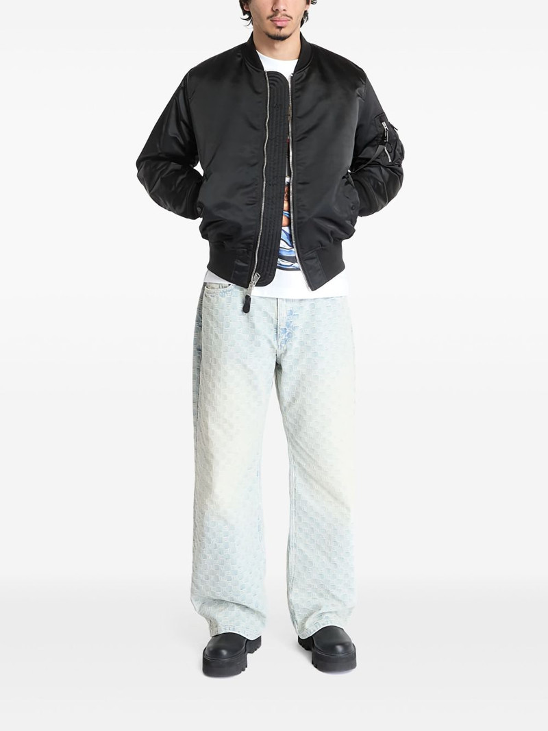 ALPHA INDUSTRIES zip-up bomber jacket outlook