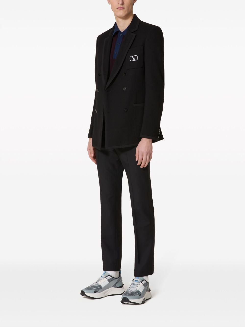 straight-leg tailored trousers - 2
