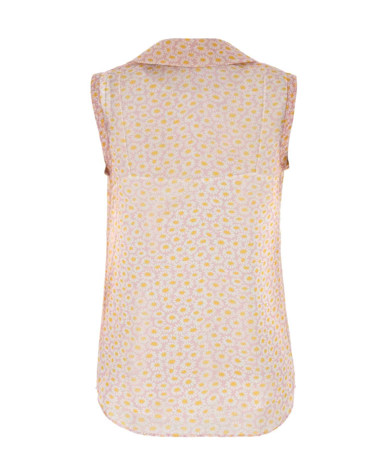 Printed Crepe Shirt - 2