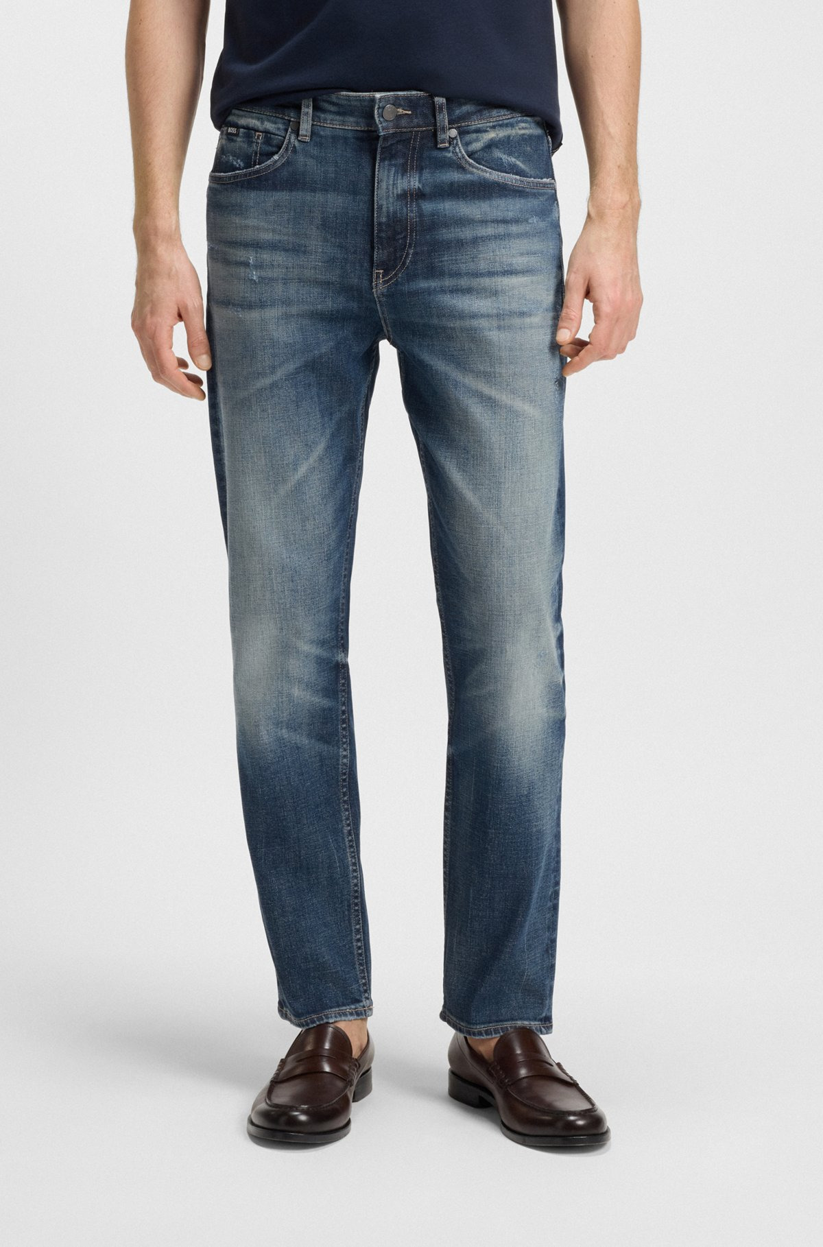 BLUE JEANS IN STRETCH DENIM - 2
