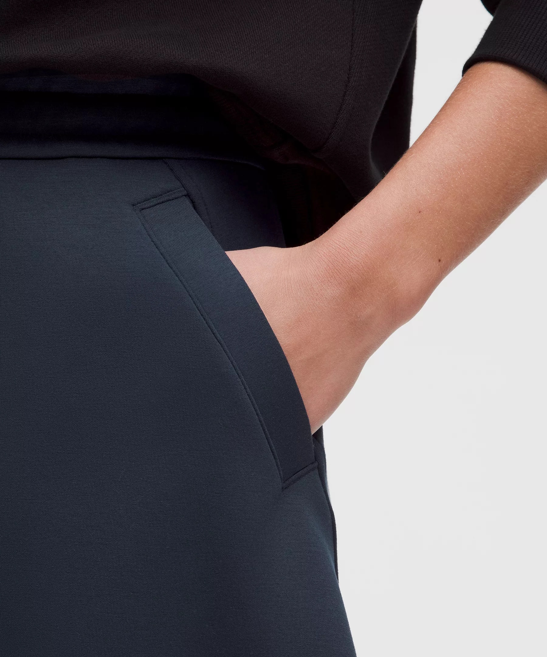 Modal-Blend High-Rise A-Line Midi Skirt - 4