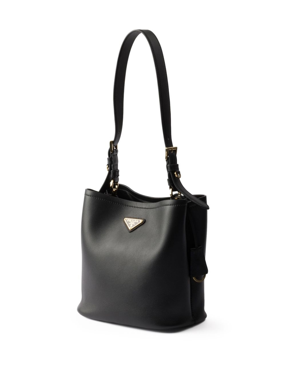 medium leather shoulder bag - 3