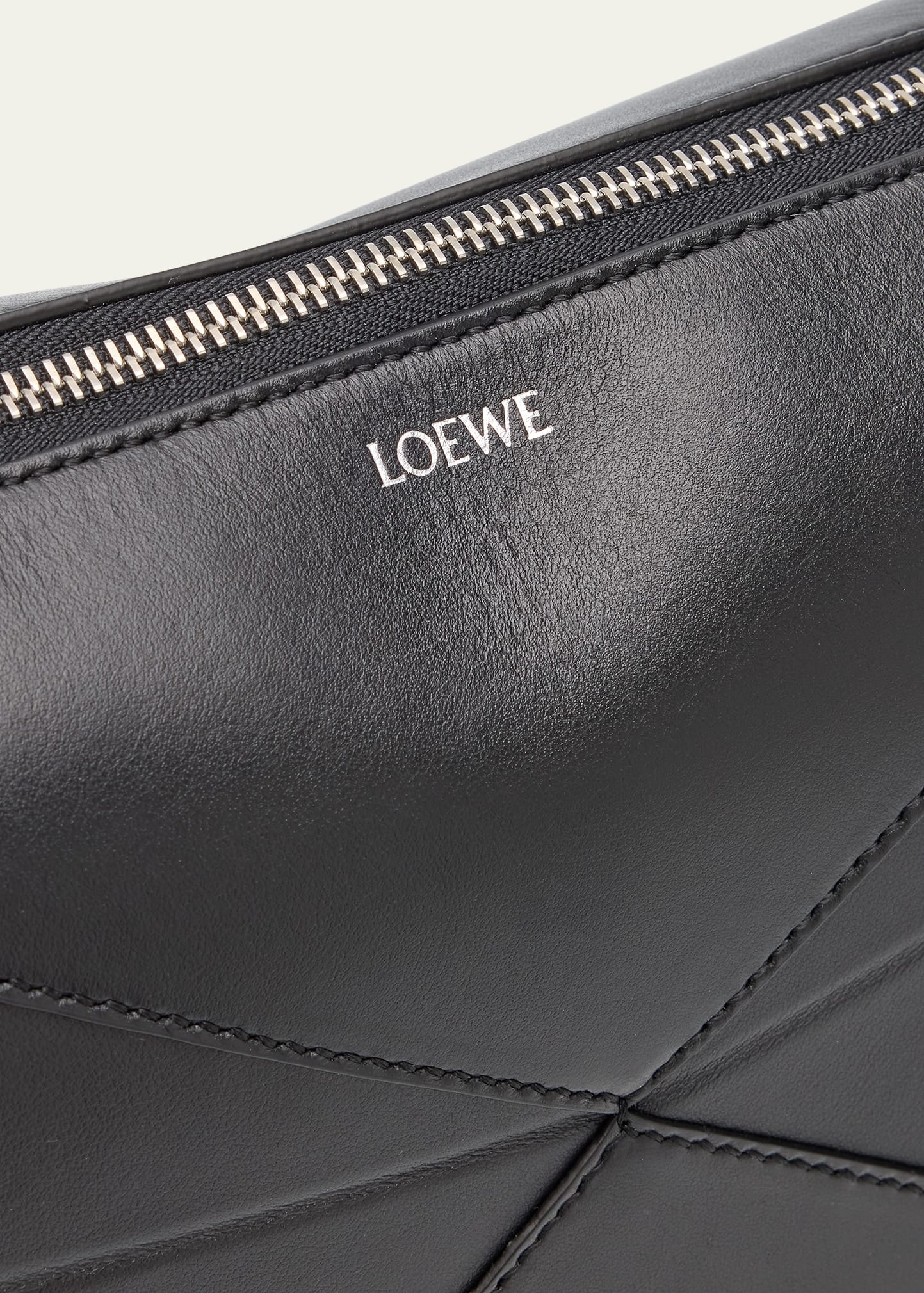 Men's Puzzle Fold Leather Toiletry Bag - 4