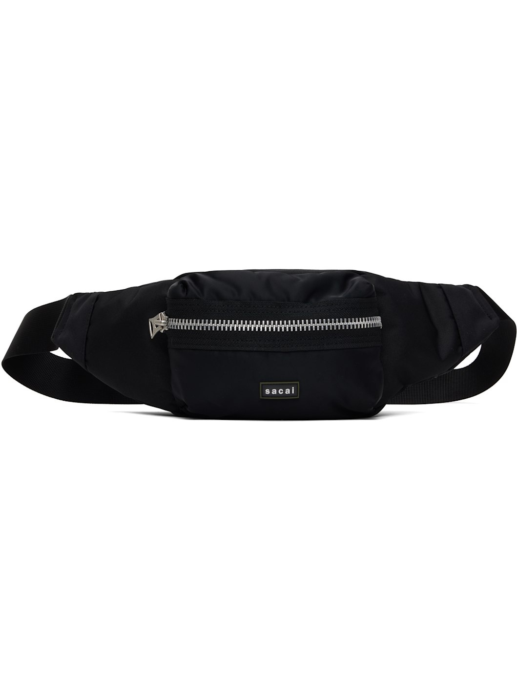Black Pocket Belt Bag - 1