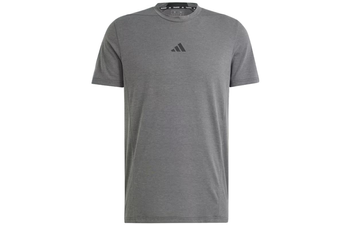 adidas Designed for Training Workout Tee 'Grey' IS3809 - 2