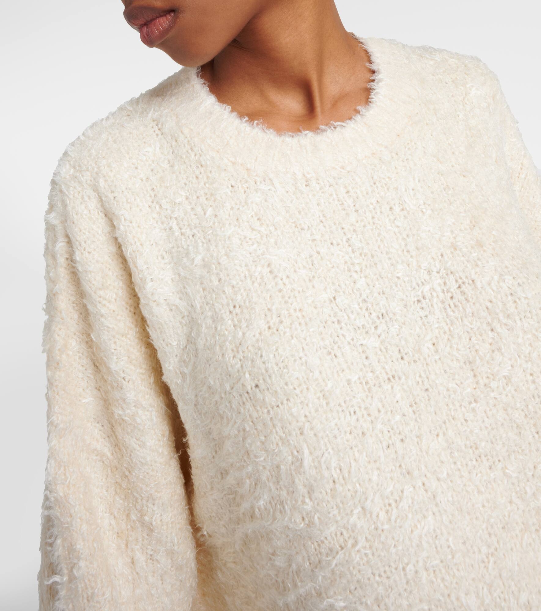 Oversized silk sweater - 4