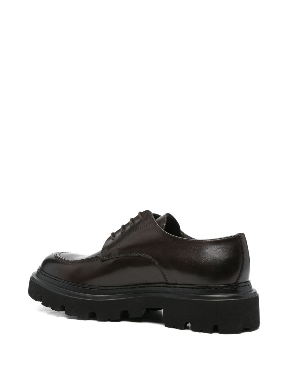 lace-up derby shoes - 3