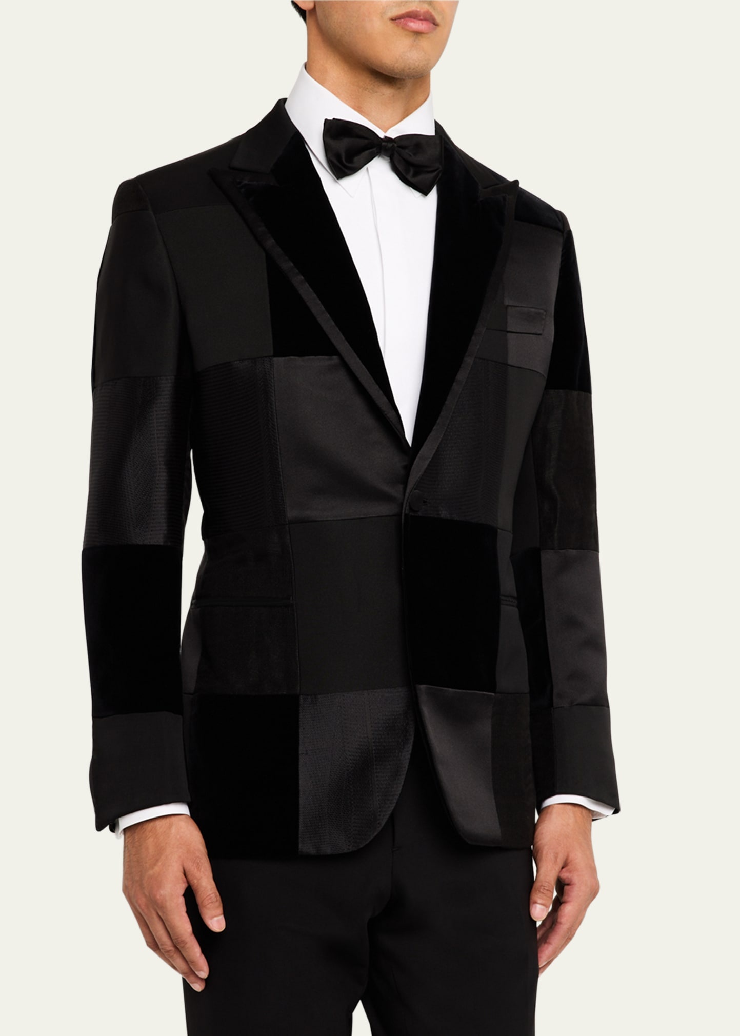 Men's Virgilio Patchwork Dinner Jacket - 4