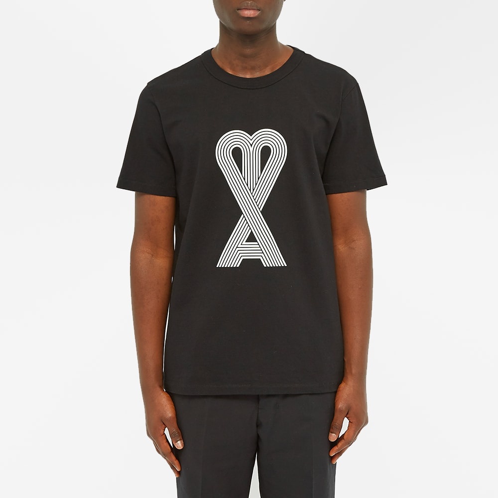 AMI Geometric Logo Tee - 4