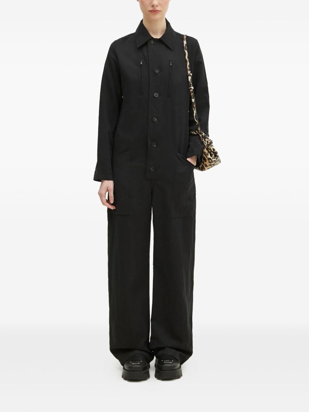 long sleeve jumpsuit - 2