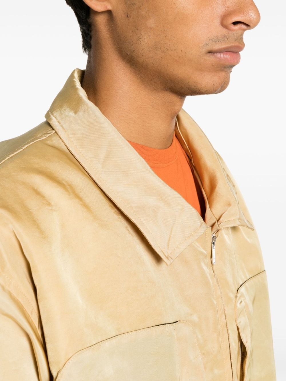 panelled hooded jacket - 6