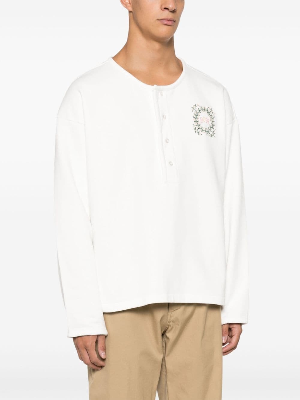Daisy Never Tell Henley T-shirt - 4