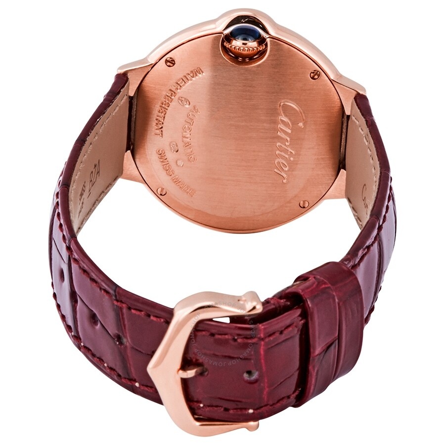 Cartier Ballon Bleu Automatic 18kt Rose Gold Diamond Ladies Watch WJBB0033 - 3