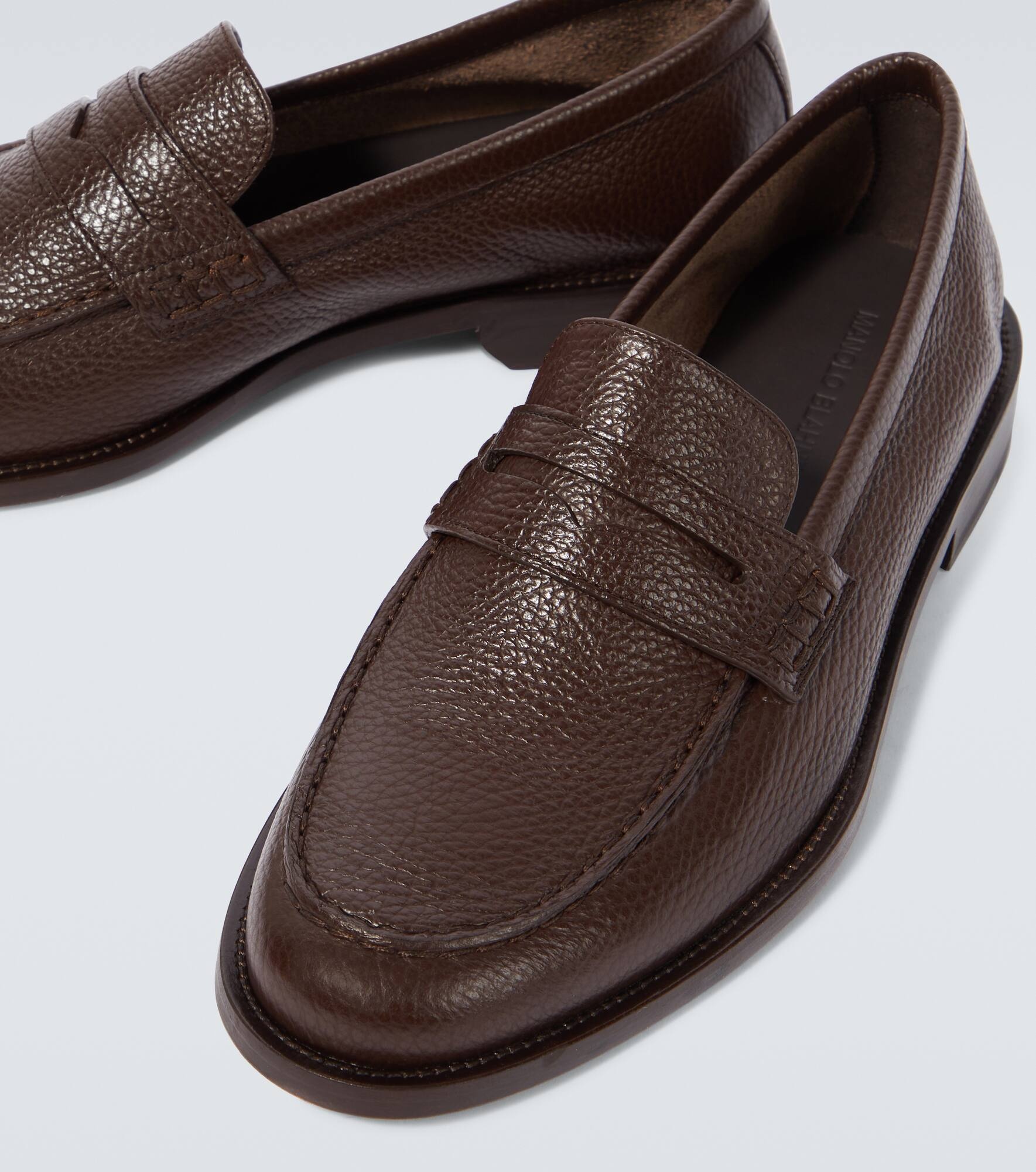 Perry leather penny loafers - 3
