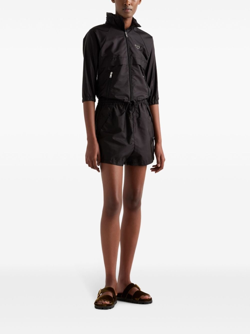 triangle logo shorts - 2