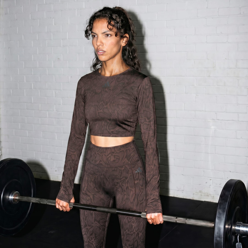 PrimeLift Workout Snake Twist Reversible Long Sleeve T-Shirt 5