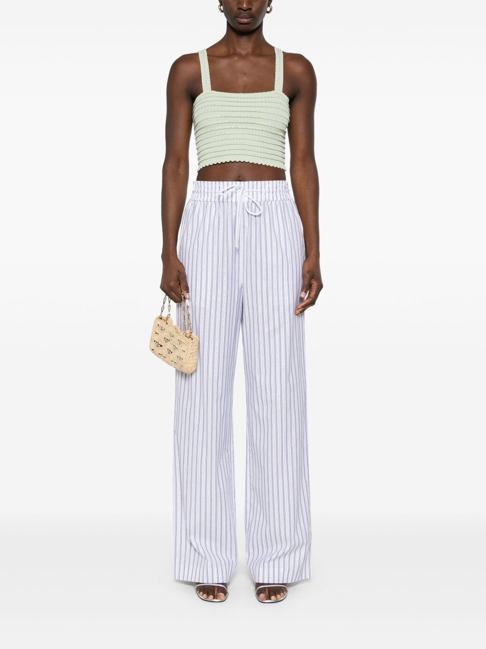 striped trousers - 2