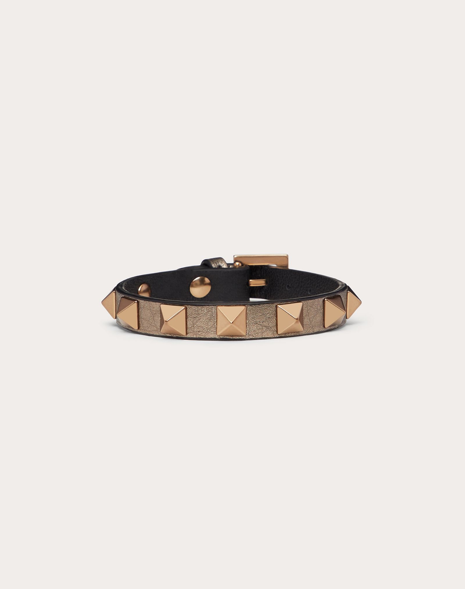 Valentino Garavani Rockstud leather bracelet - 1