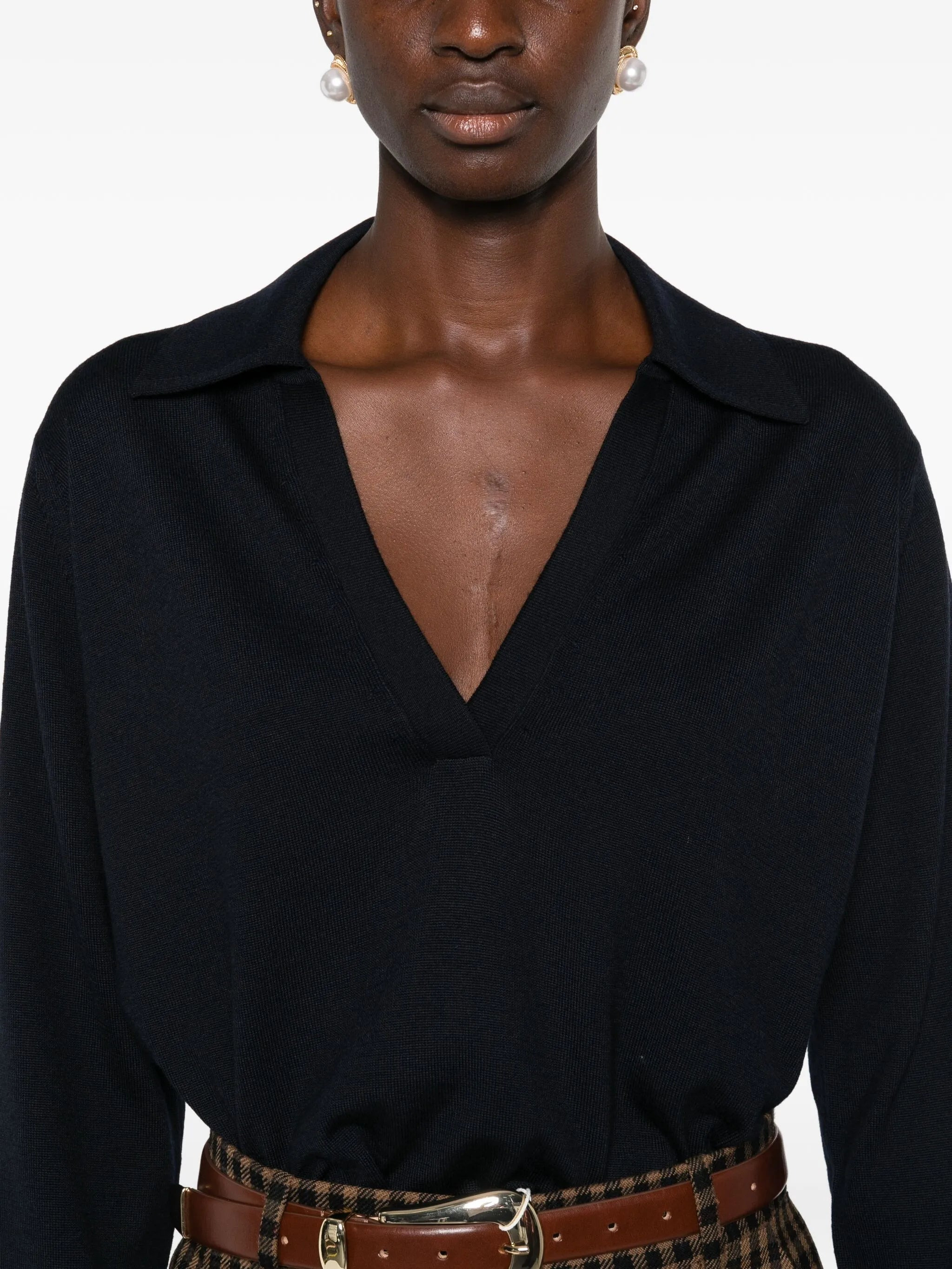 Gucci Polo-neck Logo Top - 3