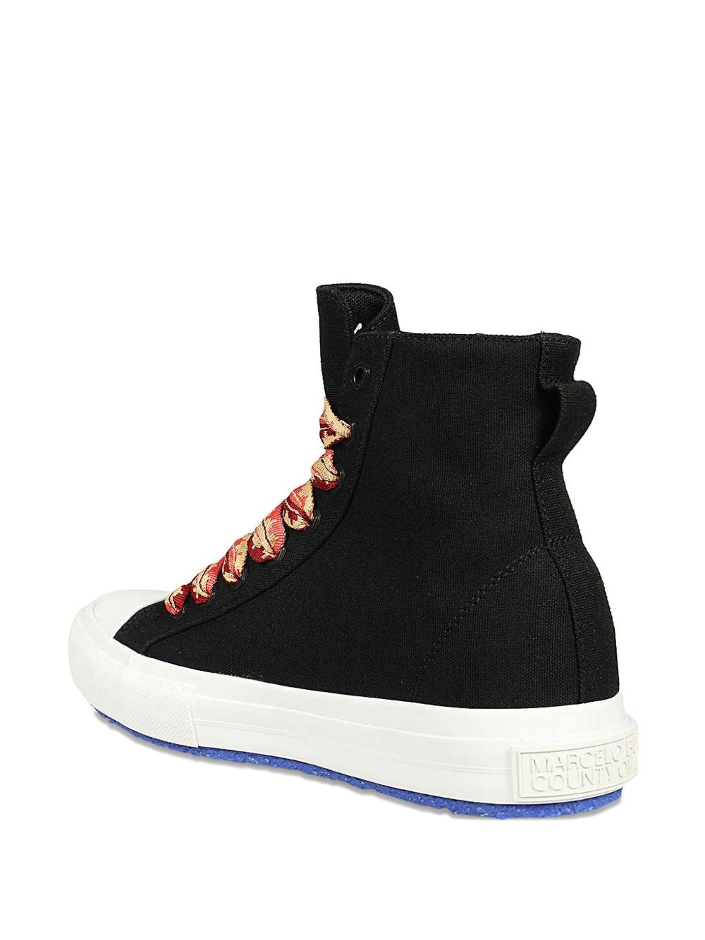 embroidered-logo sneakers - 3