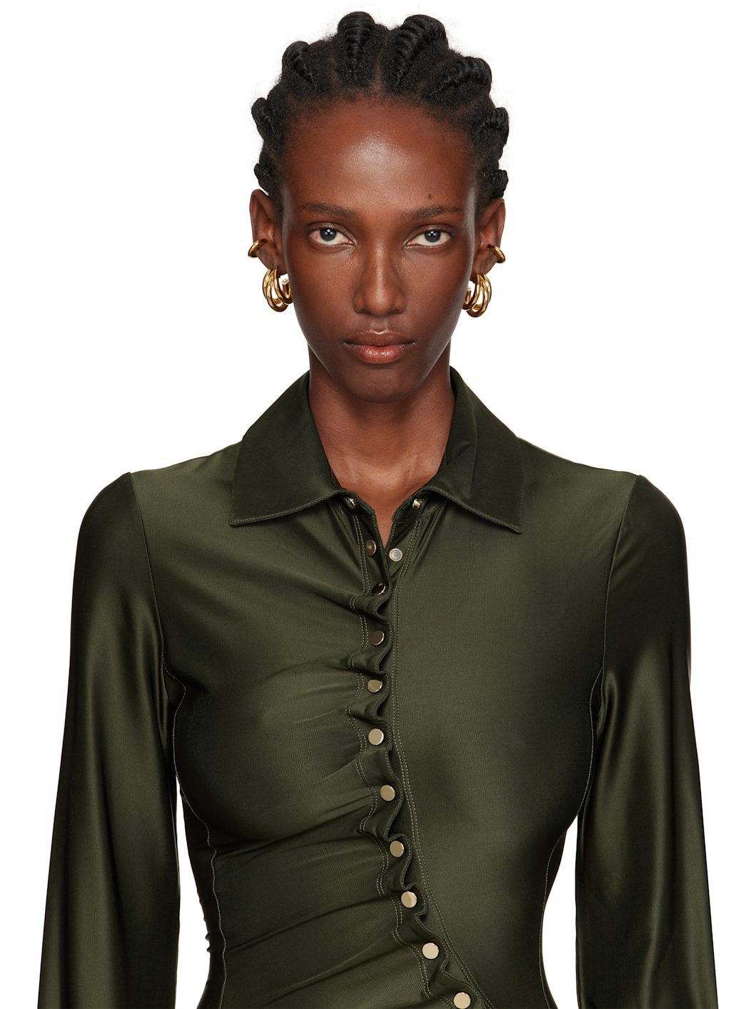 Pin & Cuff Earrings Set - 3