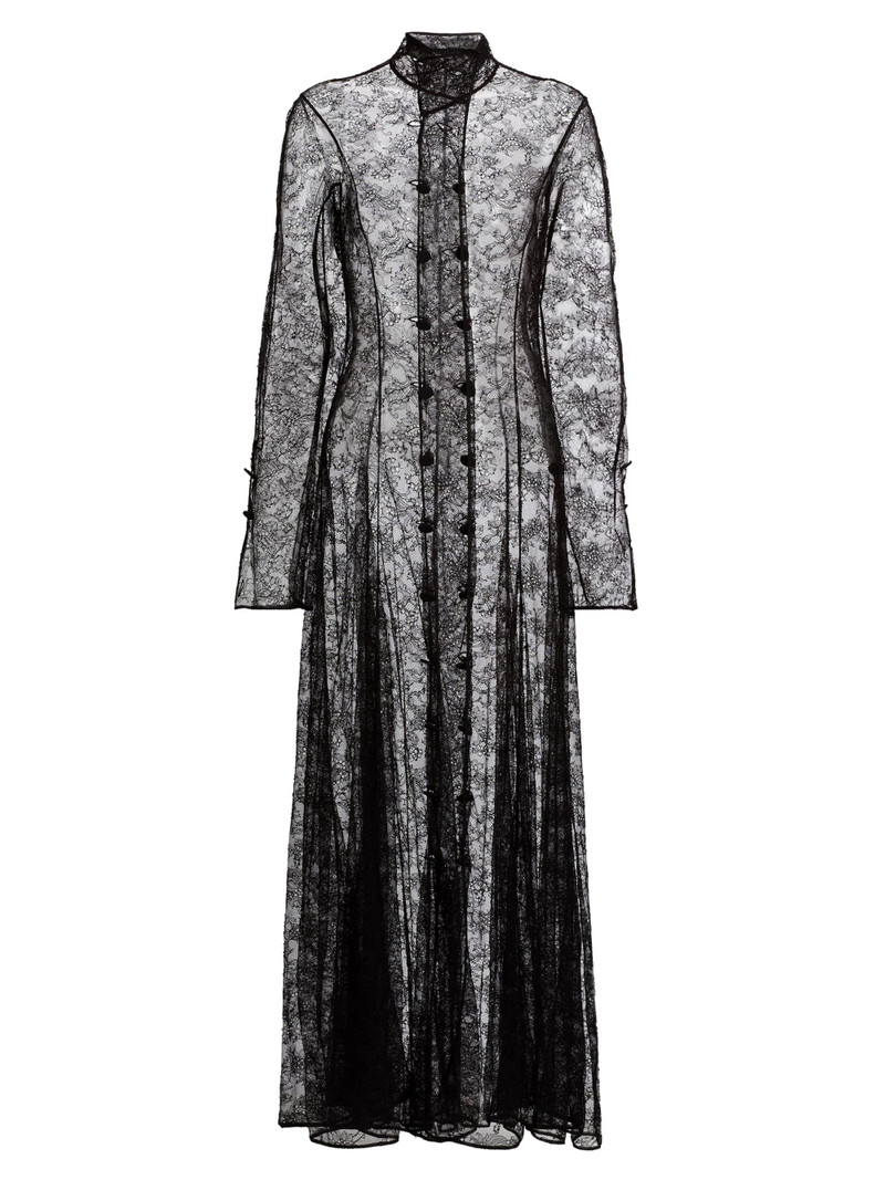 Women's Sabine Floral Lace Maxi Dress - Black 1