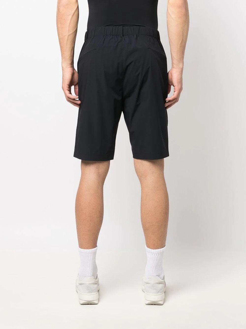 logo-patch track shorts - 4