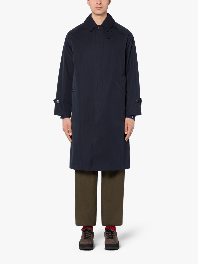 Mackintosh SELWYN NAVY COTTON OVERCOAT outlook
