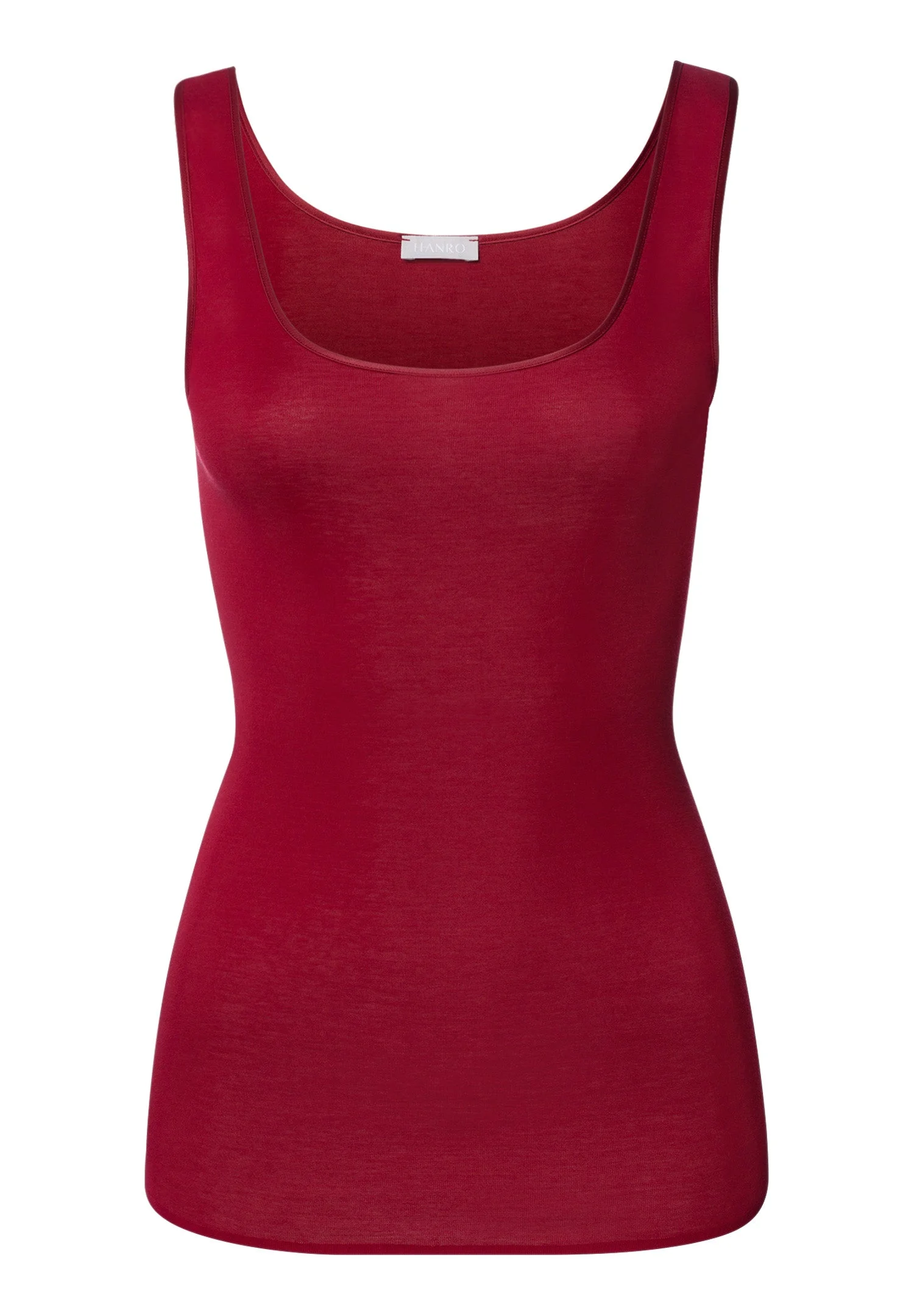 Cotton Seamless Round Neck Cotton Tank Top - 1