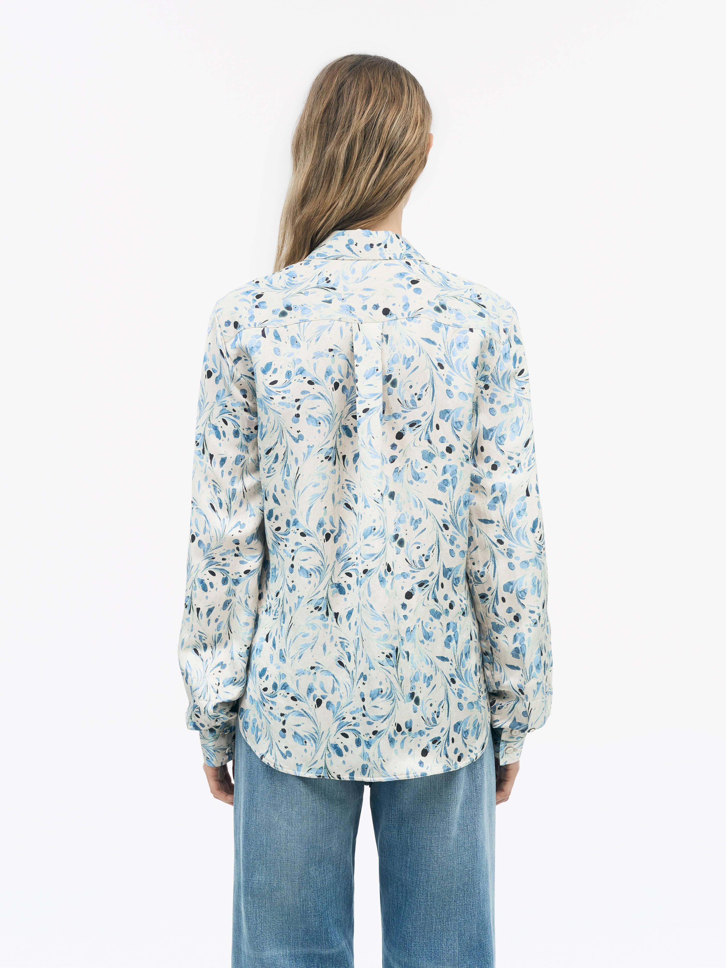 Clemande P Linen Blend Shirt - 4