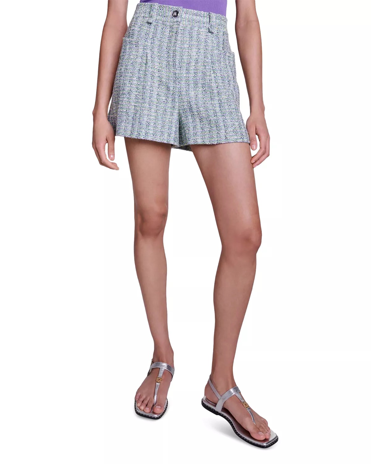 Ioelia Tweed Shorts - 1