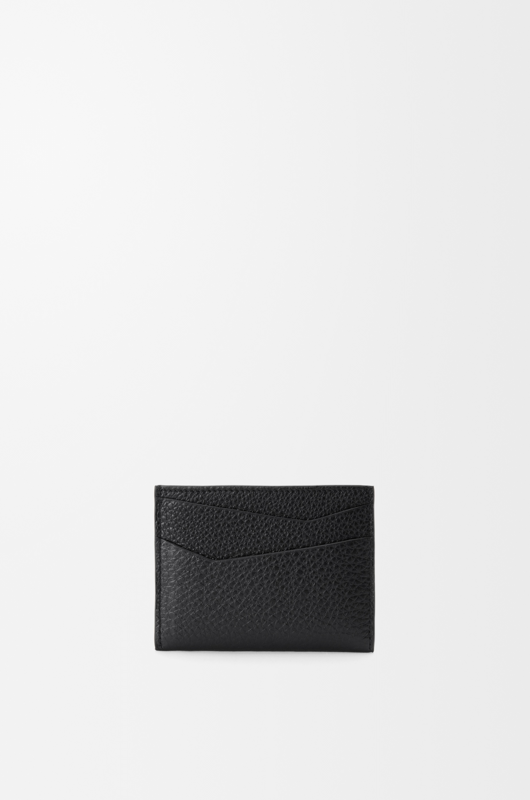 Puzzle plain cardholder in supple grained calfskin - 2