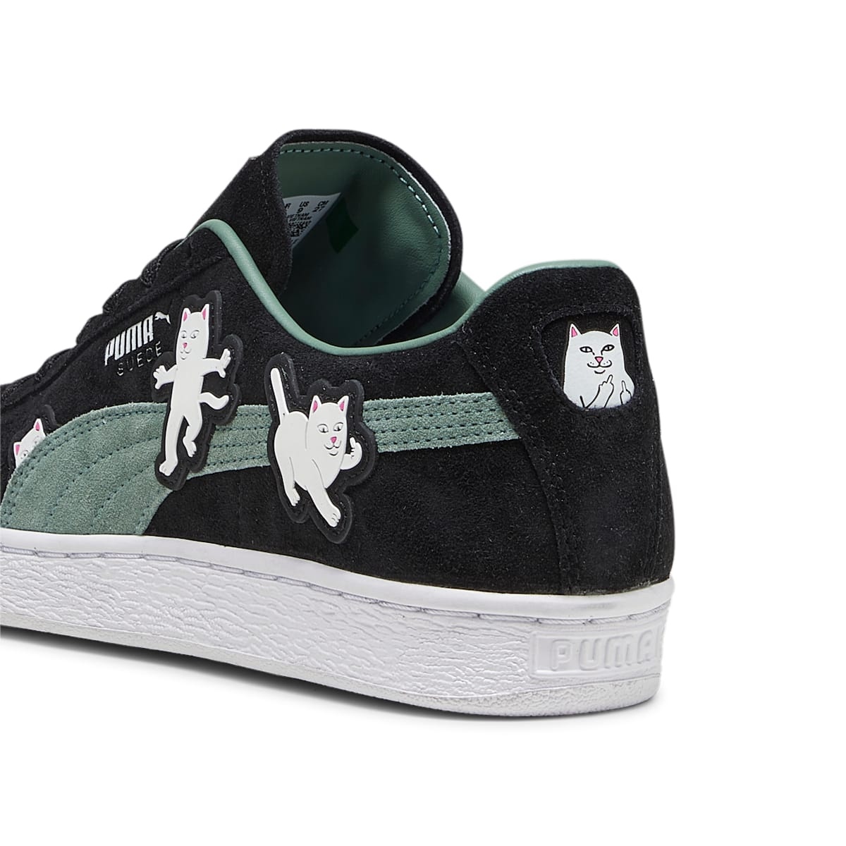 PUMA Suede x RIPNDIP 'Lord Nermal - Black Eucalyptus' 393872-01 - 4