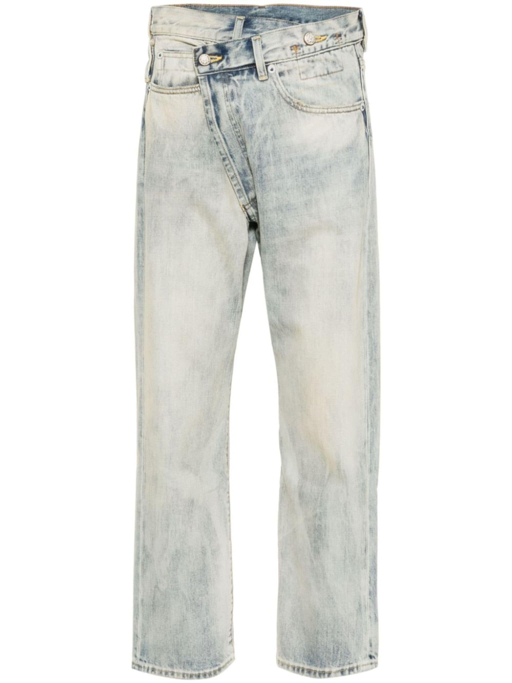 Crossover mis-rise tapered jeans - 1