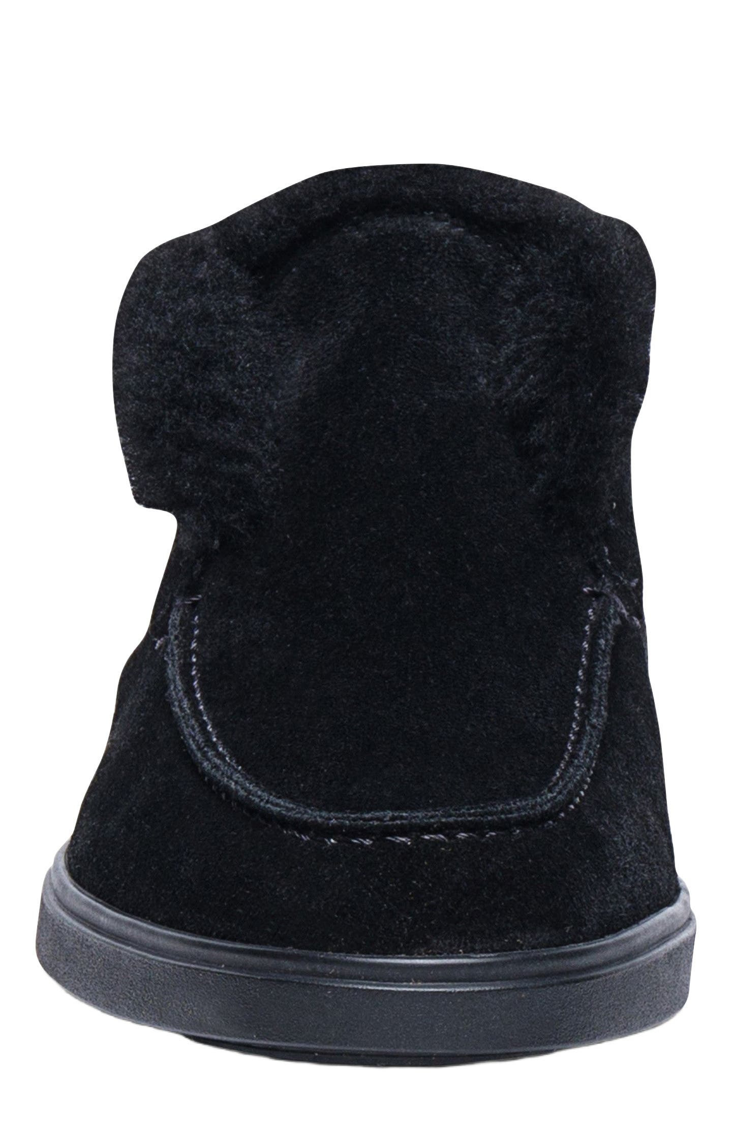 Santoni Women's suede desert boot in Black at Nordstrom - 4