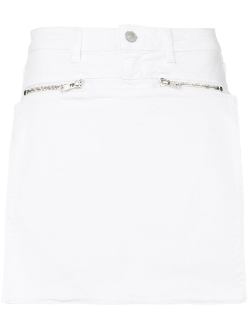 white denim skirt 1