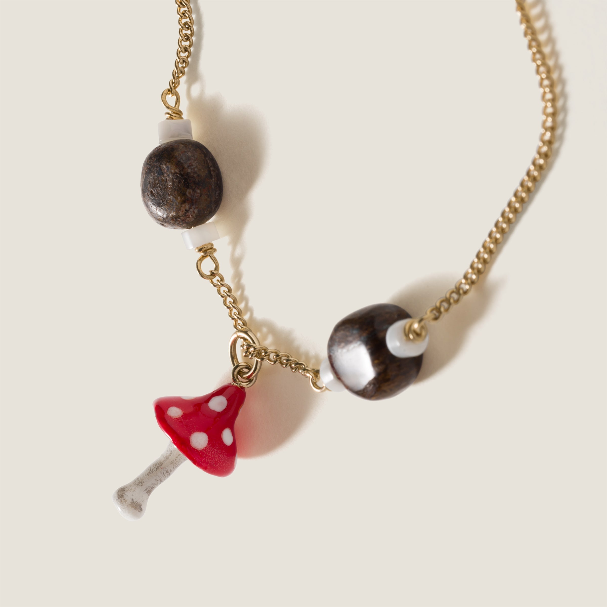 Metal and resin bracelet - 3