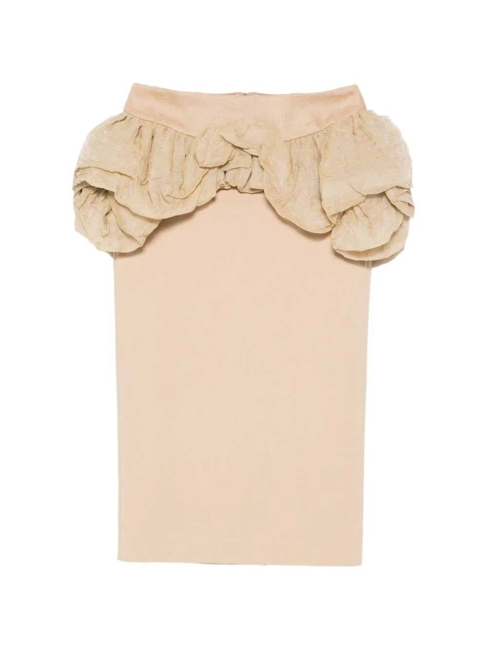 Sbaccano ruffled midi skirt - 1