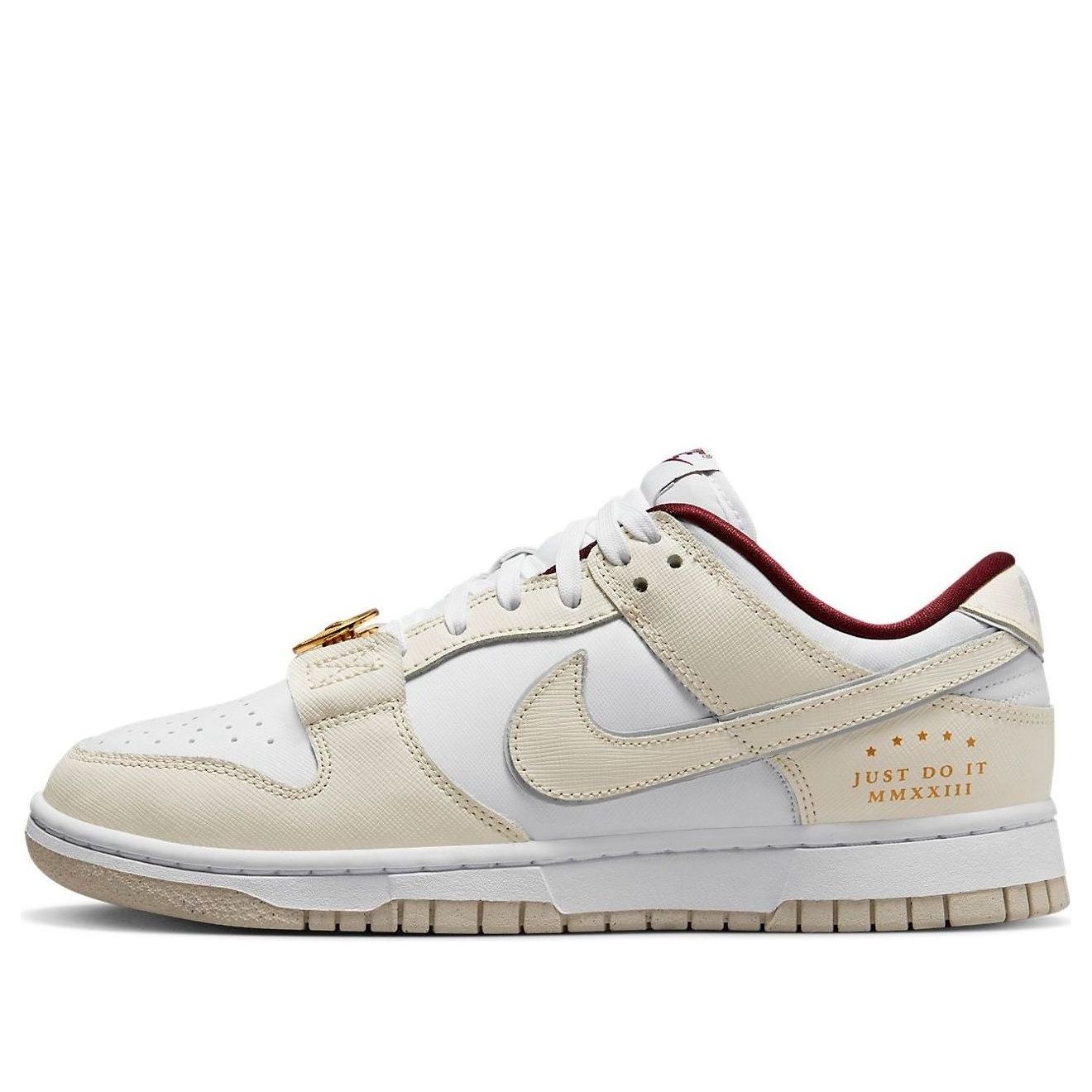 (WMNS) Nike Dunk Low SE Just Do It 'White Phantom' DV1160-100 - 1