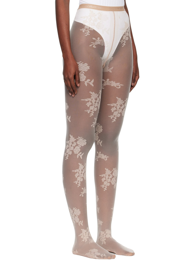 Valentino Beige Lycra Tights outlook