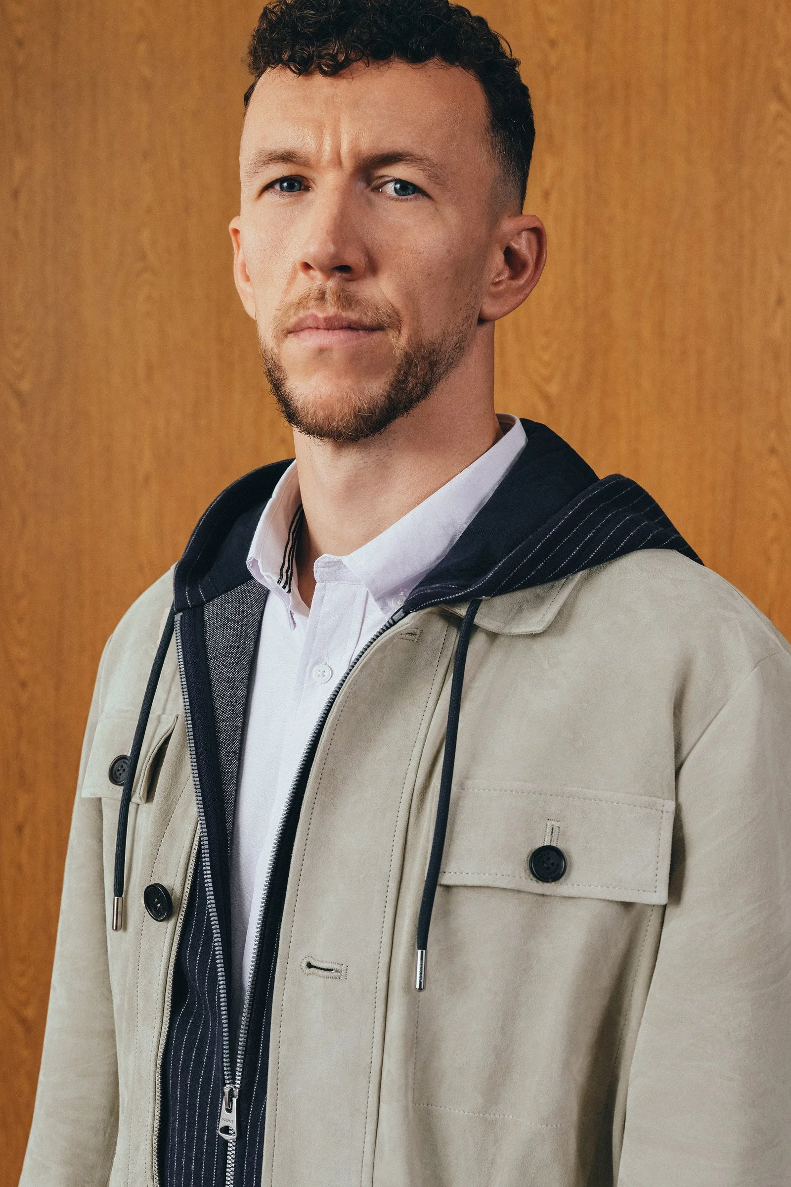 DANNY-SU Suede Safari Jacket - 1