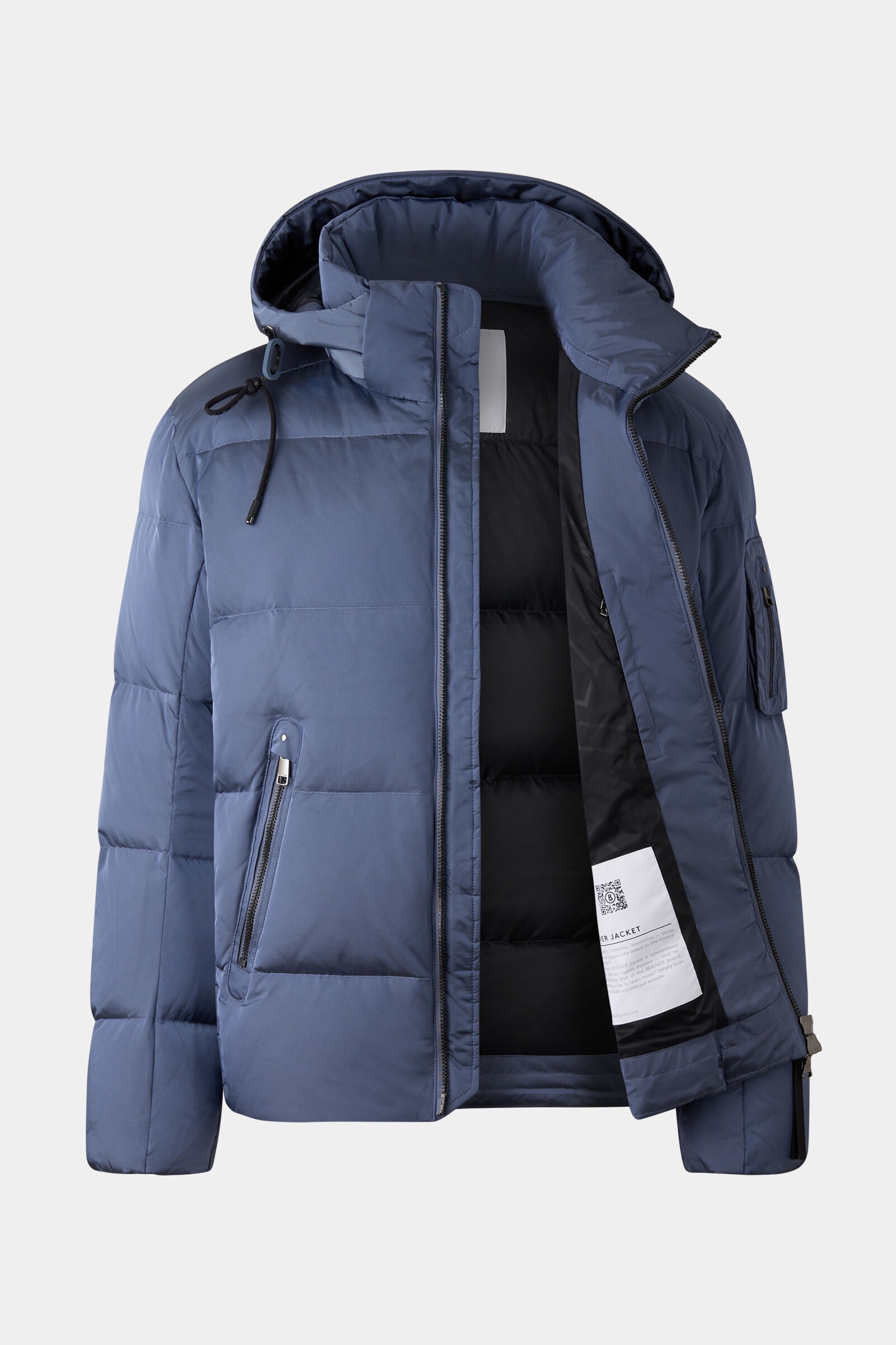 Jamy Down jacket in Blue gray - 8