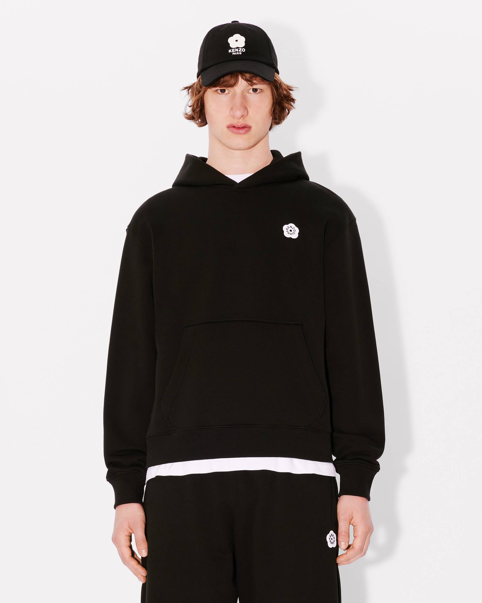 'Boke Flower 2.0' embroidered classic hoodie - 3
