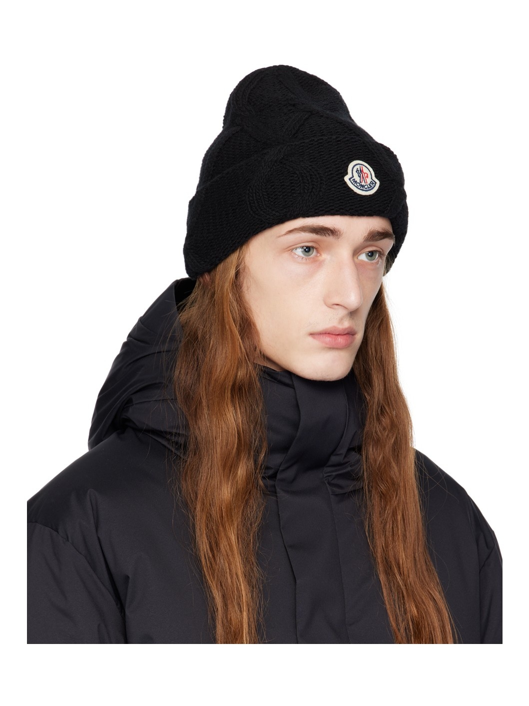 Black Wool Beanie - 2