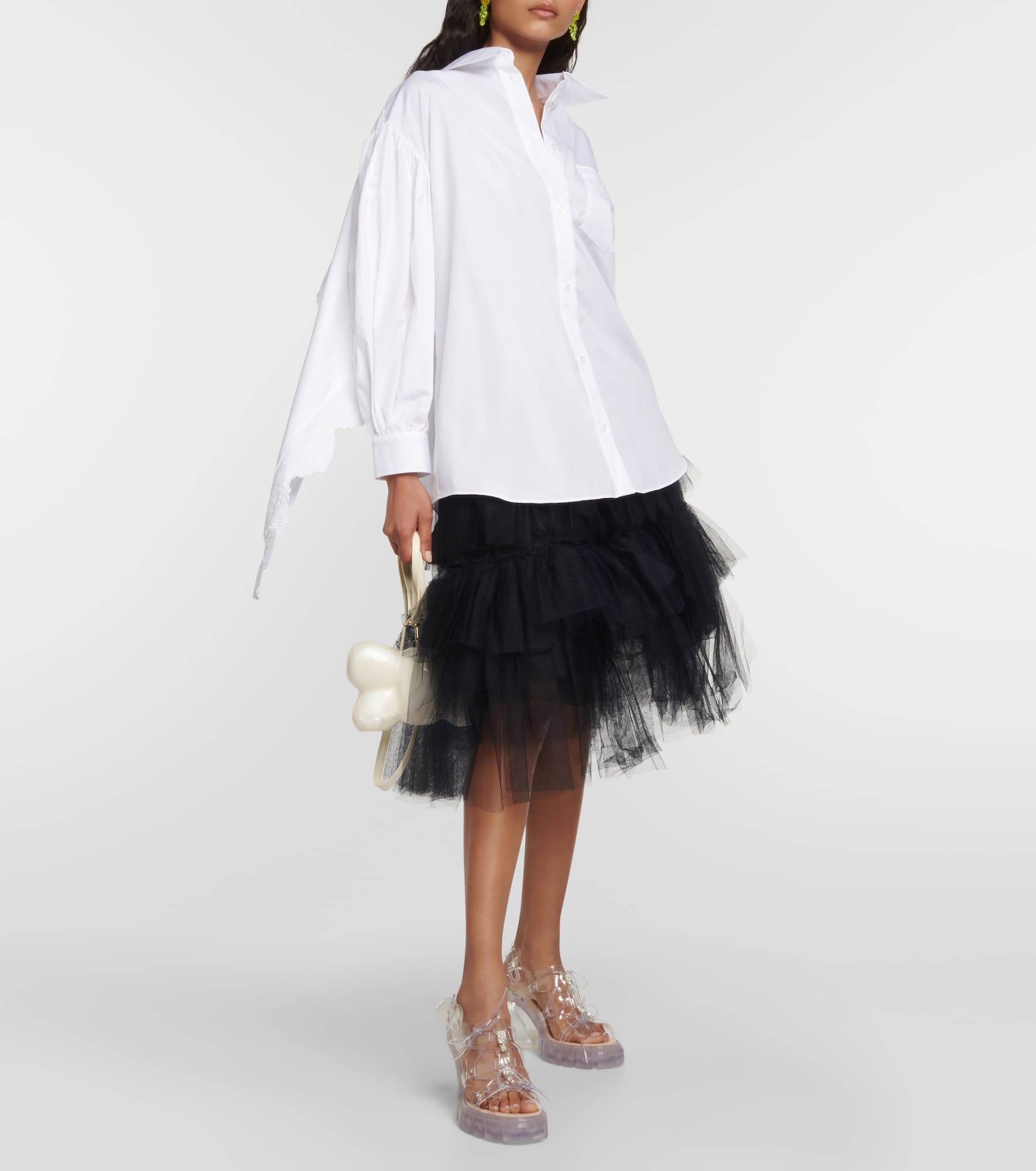 Embroidered cotton shirt - 2