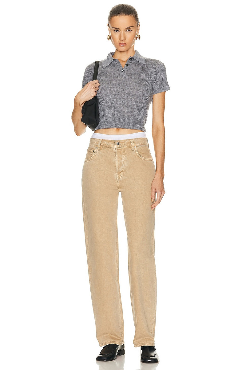 GUEST IN RESIDENCE Shrunken Polo Top outlook