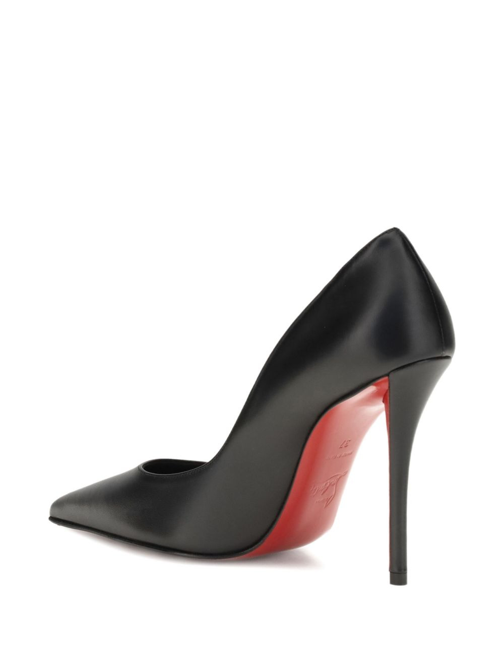 100mm Miss Z pointed-toe leather pumps - 5